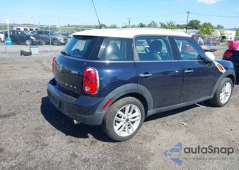 2013 Mini Cooper Countryman из США, поврежденный, VIN WMWZB3C54DWR36150